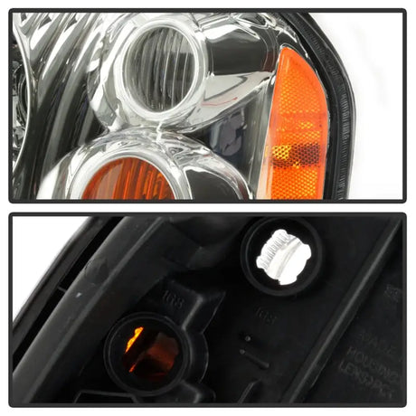 xTune 01-04 Nissan Frontier OEM Headlights - Chrome (HD-JH-NF01-AM-C) - Truck & Automotive
