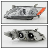 xTune 07-09 Toyota Camry (Excl Hybrid) Driver Side Headlight - OEM Left (HD-JH-TCAM07-OE-L) 