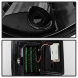 Black LED tail light assembly for xTune 09-18 Dodge Ram 1500 Incandescent Model