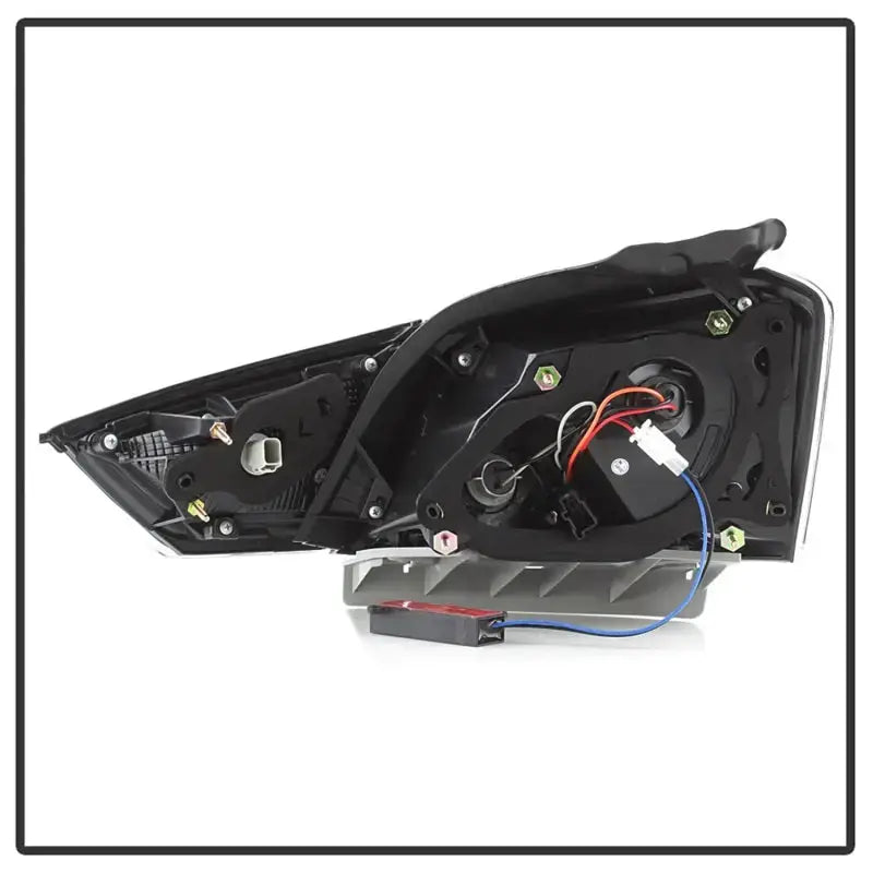 xTune 14-18 Chevy Impala (Excl 14-16 Limited) LED Tail Lights - Black Smoke (ALT-JH-CIM14-LBLED-BSM) - Truck &