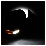 xTune 15-17 Ford F-150 Heated LED Telescoping Pwr Mirrors - Smk (Pair) (MIR-FF15015S-G4-PWH-SM-SET) 