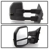 xTune 15-17 Ford F-150 Heated LED Telescoping Pwr Mirrors - Smk (Pair) (MIR-FF15015S-G4-PWH-SM-SET) 