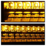 Xtune 92-94 Blazer Full Size Corner/LED Bumper Headlights Black HD-JH-CCK88-LED-AM-BK-SET 