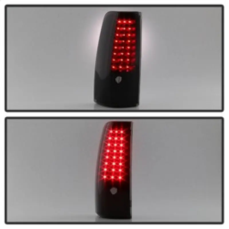 xTune 99-02 Chevy Silverado 1500/2500/3500 V2 LED Tail Lights - Black Smoke (ALT-ON-CS99-G2-LED-BSM) - 9038471
