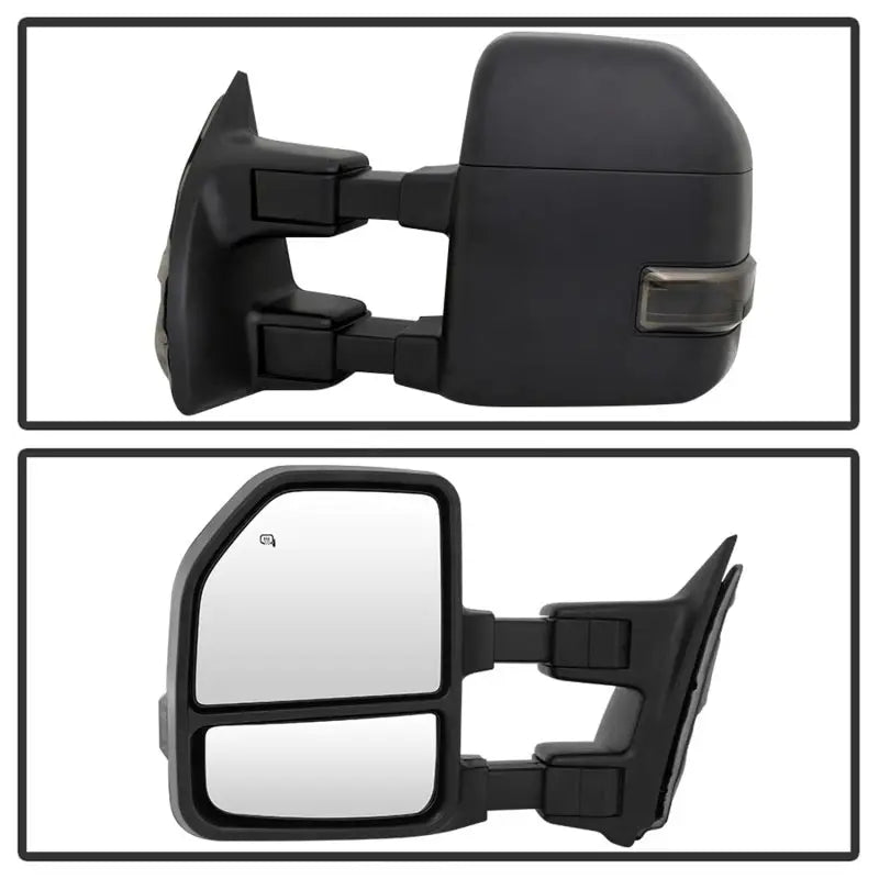 xTune 99-07 Ford Super Duty Heated LED Signal Power Mirrors - Smk (Pair) (MIR-FDSD99S-G4-PW-SM-SET) 
