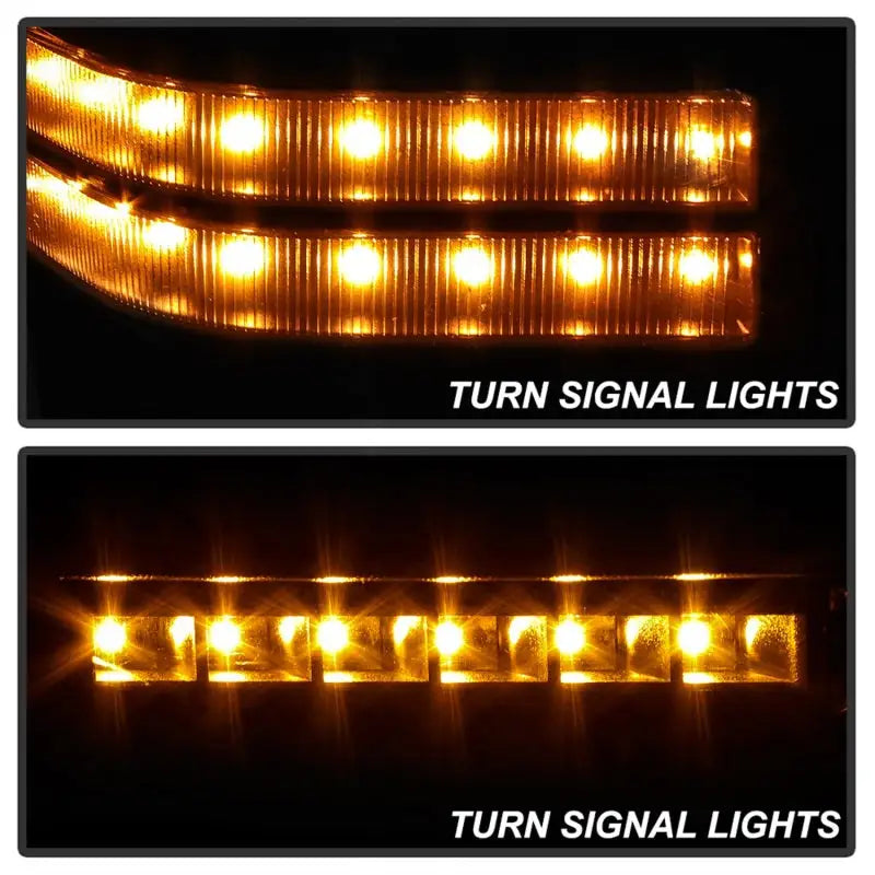 xTune 99-07 Ford SuperDuty Heated LED Telescoping Pwr Mirrors-Smk (Pair) (MIR-FDSD99S-G4-PW-RSM-SET) 