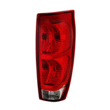 Red automotive tail light for Chevy Avalanche from Xtune Chevy Avalanche OEM right side
