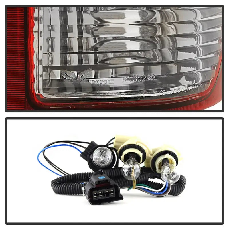 Automotive tail light and bulb kit for Chevy Avalanche by Xtune Chevy Avalanche OEM Right ALT-JH-CAVA02-OE-R