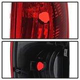 Red and black tail lights for Chevy Avalanche from Xtune Chevy Avalanche OEM right side