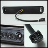 Xtune Chevy GMC C10 / Ck Series Sierra Silverado 88-98 LED 3rd Brake Light Smoke BKL-CCK88-LED-SM - Truck & Automotive