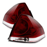 Xtune Chevy Impala 06-13 OE Style Tail Lights Red Smoke ALT-JH-CIM06-OE-RSM - Truck & Automotive