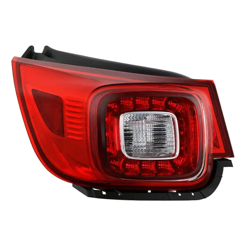 Red and clear LED tail lights for Chevy Malibu 13-15 LTZ and 16 Limited models