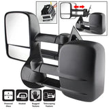 Xtune Chevy Silverado 07-12 L&R Manual Extendable Power Heated Adjust Mirror MIR-CSIL07-PW-SET - Truck & Automotive
