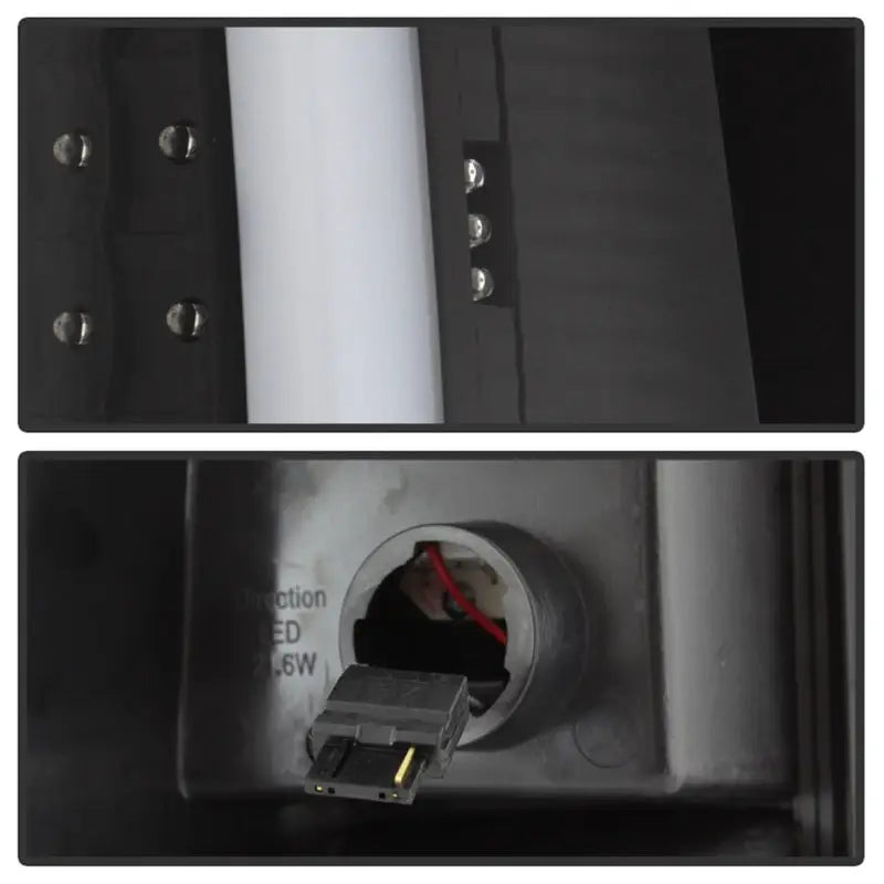 xTune Chevy Silverado 1500/2500/3500 99-02 / Version 3 Tail Lights Black ALT-ON-CS99V3-LBLED-BK - Truck & Automotive