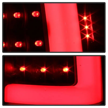 xTune Chevy Silverado 1500/2500/3500 99-02 / Version 3 Tail Lights Black ALT-ON-CS99V3-LBLED-BK - Truck & Automotive