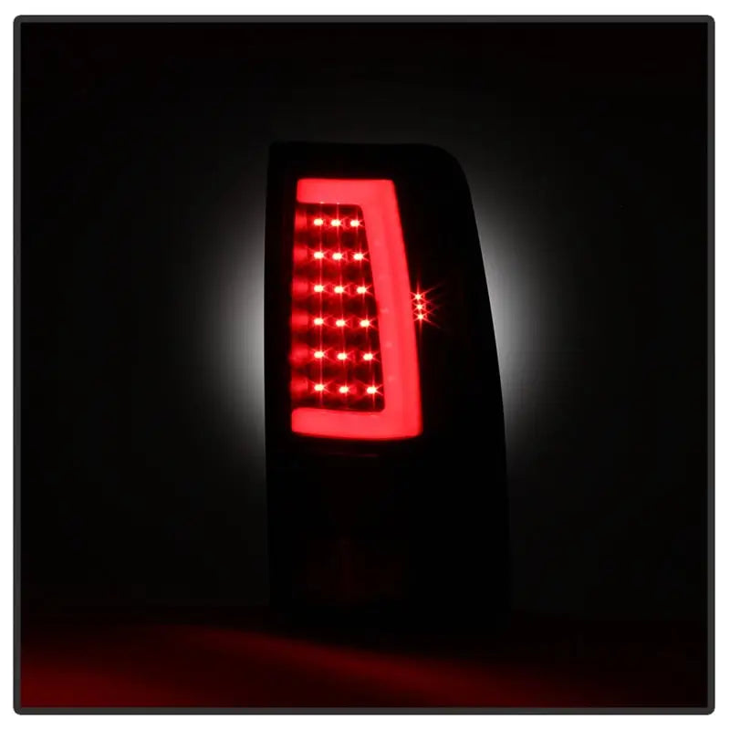 xTune Chevy Silverado 1500/2500/3500 99-02 / Version 3 Tail Lights Black ALT-ON-CS99V3-LBLED-BK - Truck & Automotive
