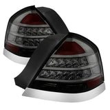 Xtune Crown Victoria 98-11 LED Tail Lights Smoke ALT-JH-CVIC98-LED-SM - Truck & Automotive