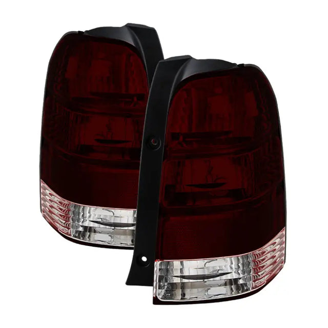 Xtune Ford Escape 01-07 OEM Style Tail Lights Red Smoked ALT-JH-FESC01-OE-RSM - Truck & Automotive
