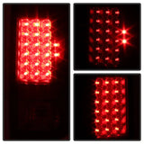 Xtune Ford F250/350/450/550 Super Duty 99-07 LED Tail Lights Black Smoke ALT-JH-FF15097-LED-BKSM - Truck & Automotive