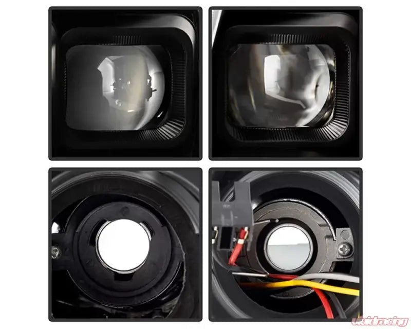 xTune Nissan Frontier 09-20 Projector Headlights - Light Bar DRL - Black - 9051395 - Lights