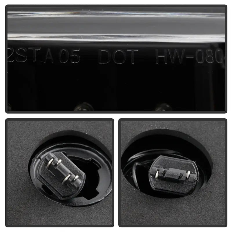 Xtune Scion Xb 08-10 LED Tail Lights Black ALT-ON-TSXB08-LED-BK - 5013156