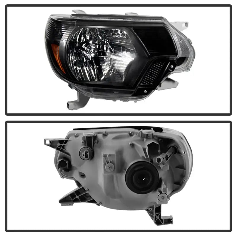 Xtune Toyota Tacoma 2012-2015 OEM Style Headlights Black HD-JH-TTA12-AM-BK - 9031069