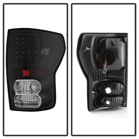 Xtune Toyota Tundra 07-13 LED Tail Lights Black ALT-ON-TTU07-LED-BK - Truck & Automotive