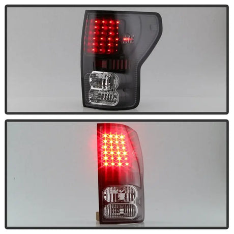Xtune Toyota Tundra 07-13 LED Tail Lights Black ALT-ON-TTU07-LED-BK - Truck & Automotive