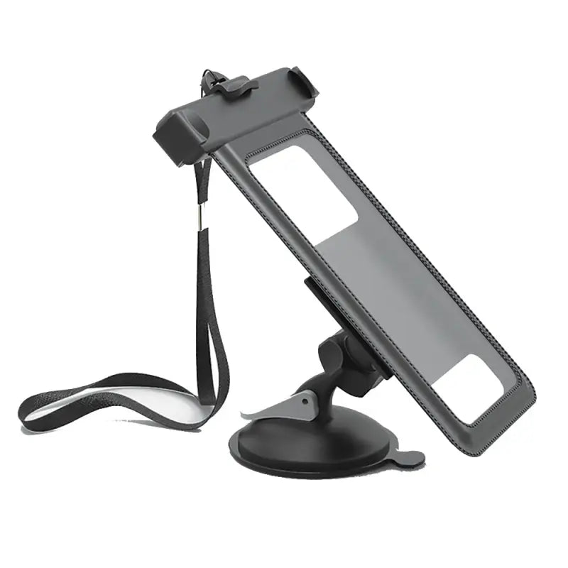 Bracketron XV1-863-2 Waterproof Suction Phone Mount Holder, sleek black design, durable and reliable.