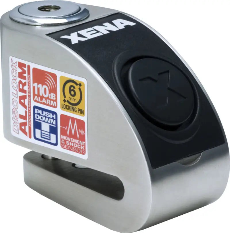 Xzz6l Ss Alarm Disc Lock Stainless Steel