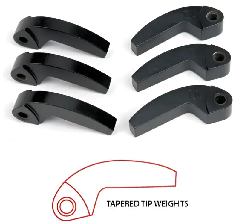 Y-1 Hypershift Tapered Tip Machined Weights 3/Pk 86.5g 