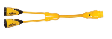 Y504-2-30 Marinco Eel Y Adap. 50A Male To (2)30A Fema - Power Cord Adapter
