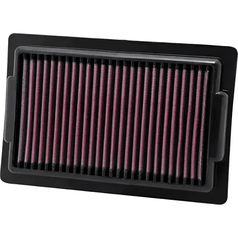 YA-1709 Air Filter with red pleats for high flow air and optimal filtration