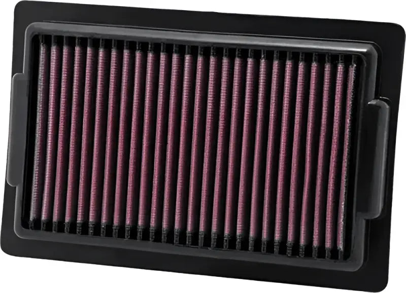 YA-1709 Air Filter with red pleats for high flow air and optimal filtration