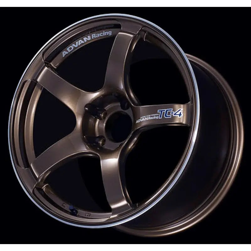 Advan YAD8J45EUAR YAD8J45EUAR Advan TC4 18x9.5 +45mm 5-114.3 Umber Bronze and Ring Wheel