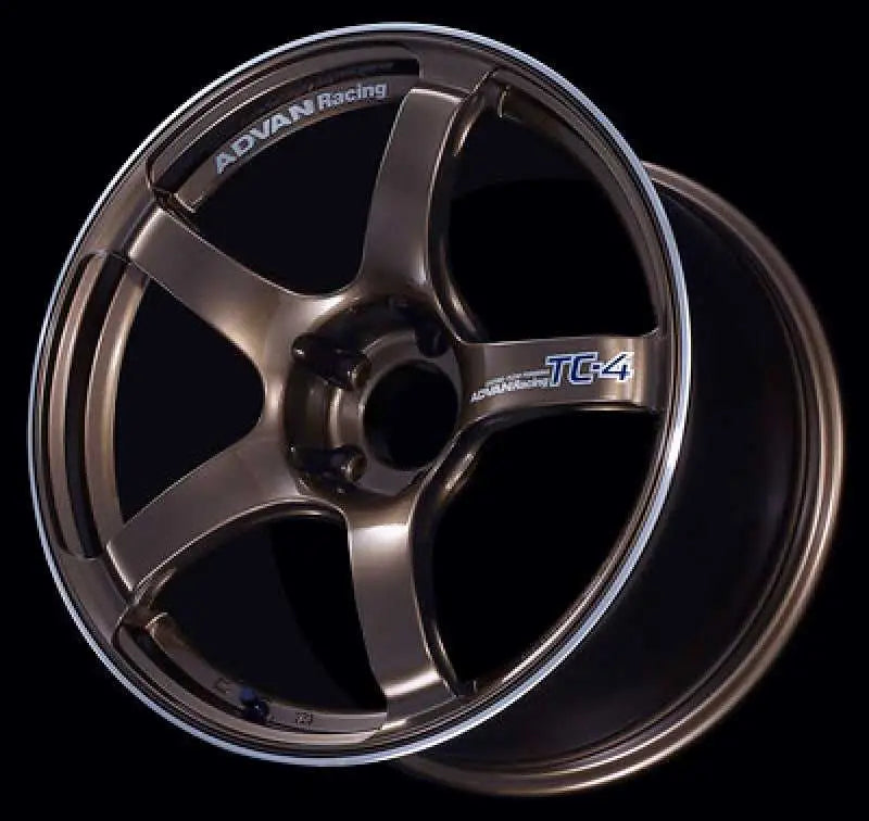 Advan YAD8J45EUAR Advan TC4 18x9.5 +45mm 5-114.3 Umber Bronze and Ring Wheel