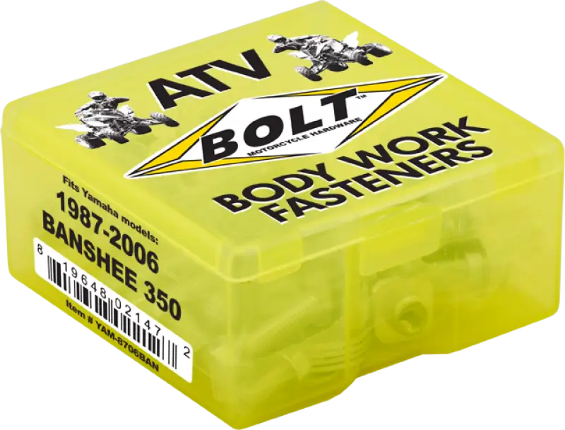 BOLT Body Work Fastener Kit Atv