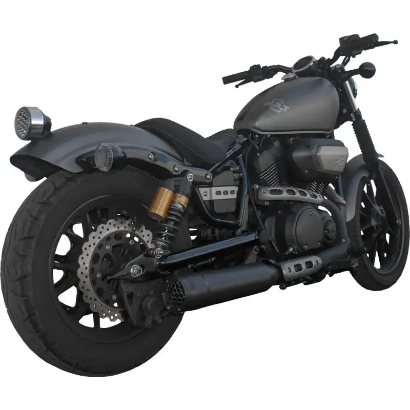 Grand Prix Slip On Black 4" Yamaha Bolt - FIREBRAND-OLD