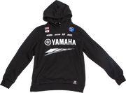 Yamaha Factory Sweatshirt Black Lg - D-COR