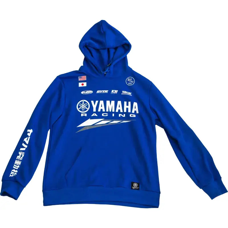 Yamaha Factory Sweatshirt Blue Xxl - D-COR
