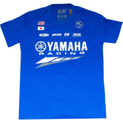 Yamaha Factory T Shirt Blue Lg - D-COR