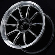 Advan YAS8J22EHB Advan RS-DF Progressive 18x9.5 +22 5-114.3 Machining & Racing Hyper Black Wheel