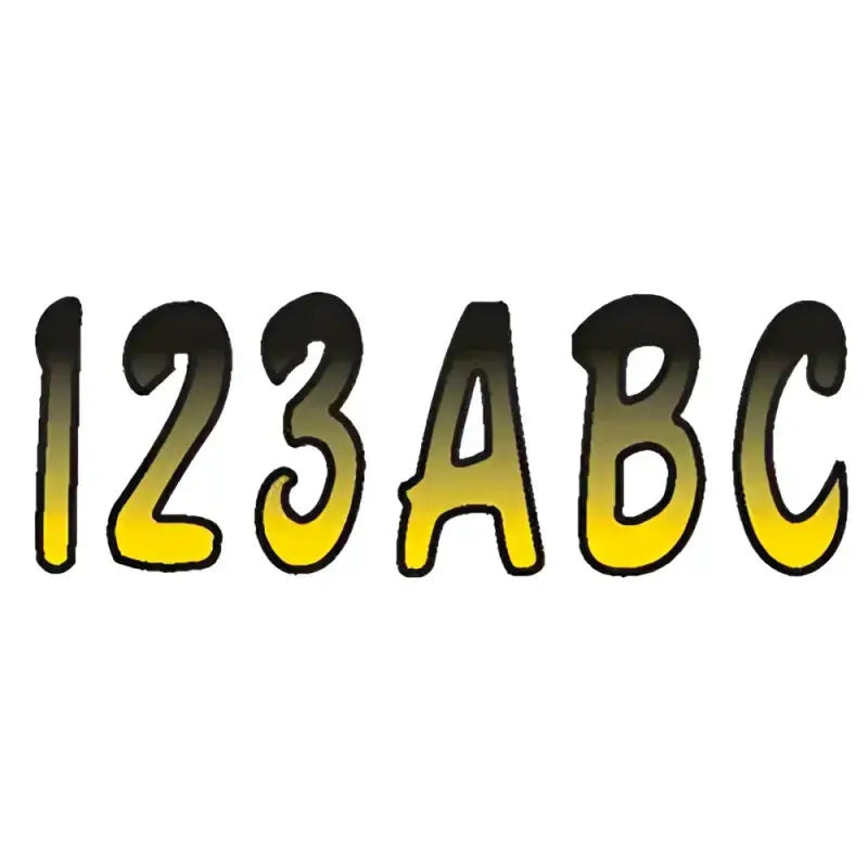 YEBKG200 Series 200 Registration Kit (Yellow/Black)