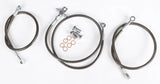 YFZ450-F-SMOKE Brakeline Front 3 Line Yam Smk - Brake Kit