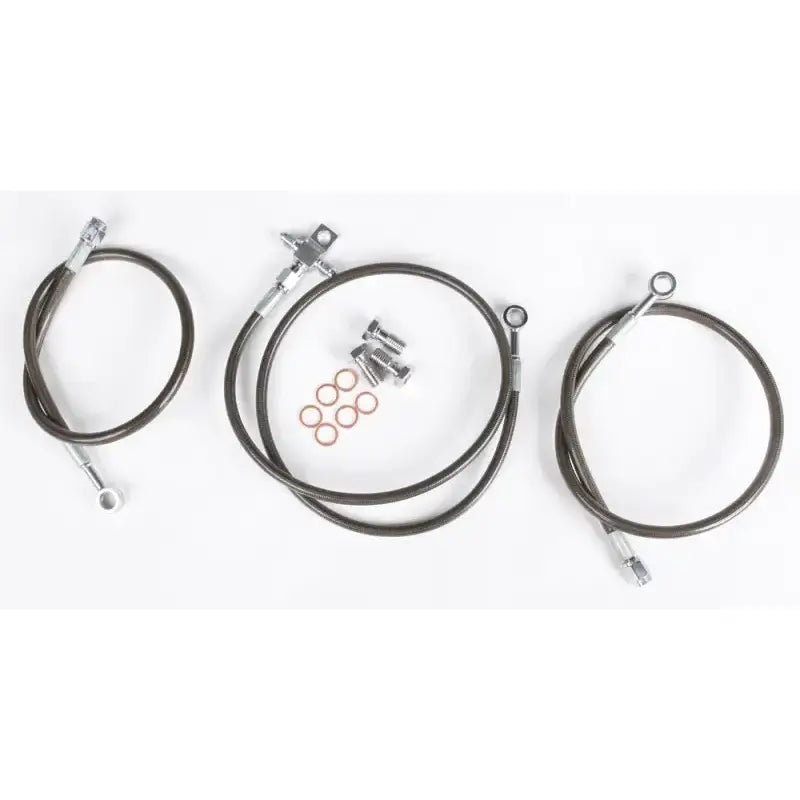 YFZ450-F-SMOKE Brakeline Front 3 Line Yam Smk - Brake Kit