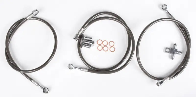 YFZ450-R-4SMOKE Brakeline Rear Yamaha Smoke + 4 - Brake Line Kit