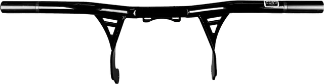 SANTORO FABWORX Not Yo Daddys Crash Bar Gloss Black Flt 14 22