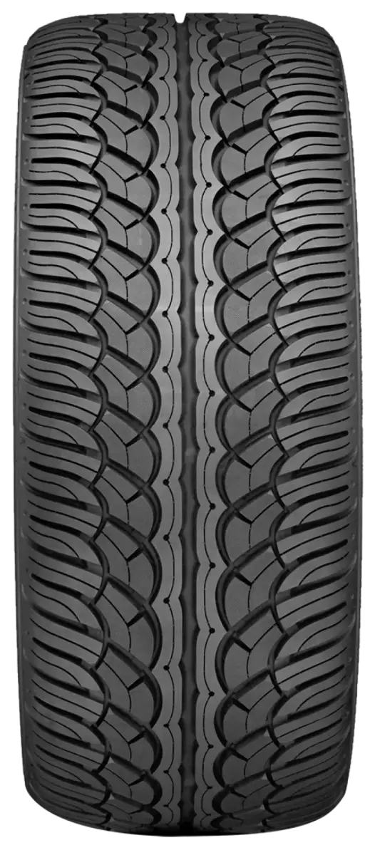 Yokohama Parada Spec-X tire with intricate tread pattern for ultimate grip