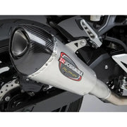Yoshimura 14710BP520 Exhaust Street Alpha-T Slip-On Ss-Ss-Cf Works