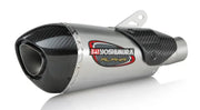 Motorcycle exhaust muffler for Yoshimura 19675BP520 exhaust Street Alpha-T Slip-On Ss-Ss-Cf Works
